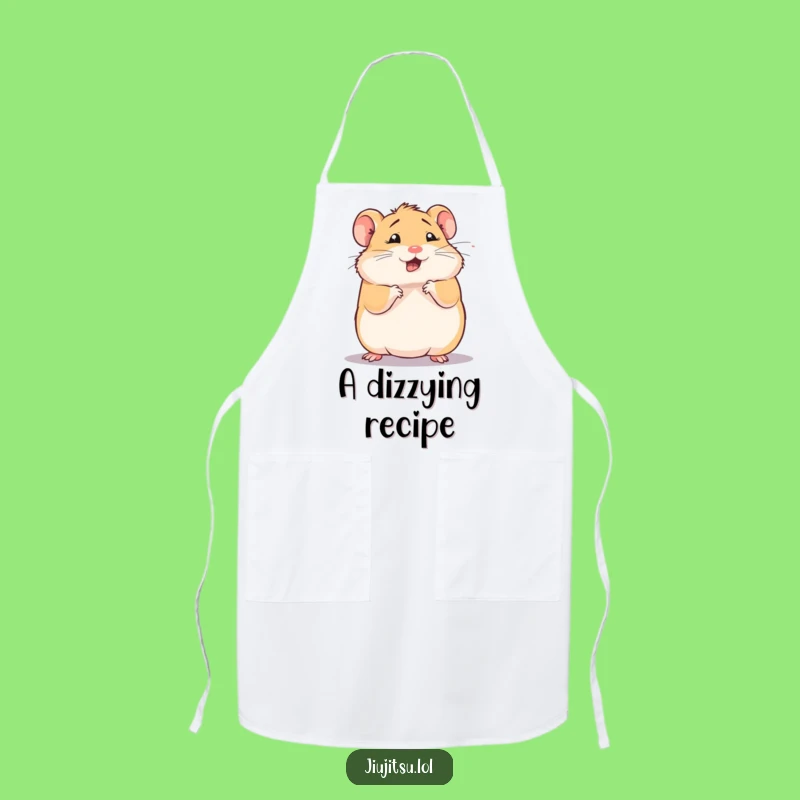 Funny Hamster Chef Apron: Hilarious Kitchen Tumbles for Food Lovers!