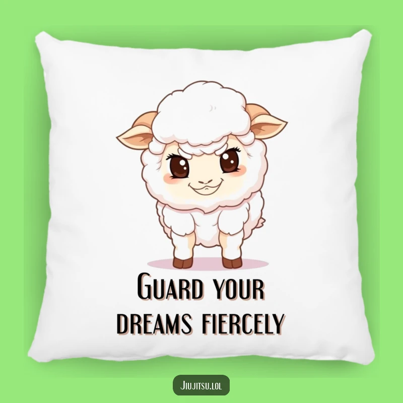 Soft Funny Sheep Guard Pillow - Cozy Comfort with Humor