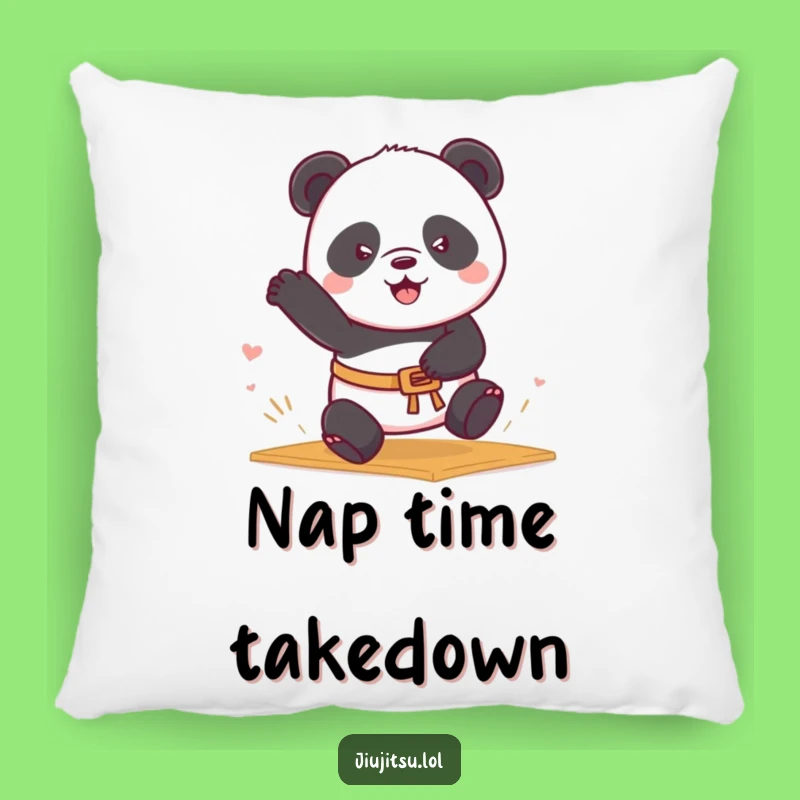 Comfortable Funny Panda Belt Pillow - Soft & Humorous Support
