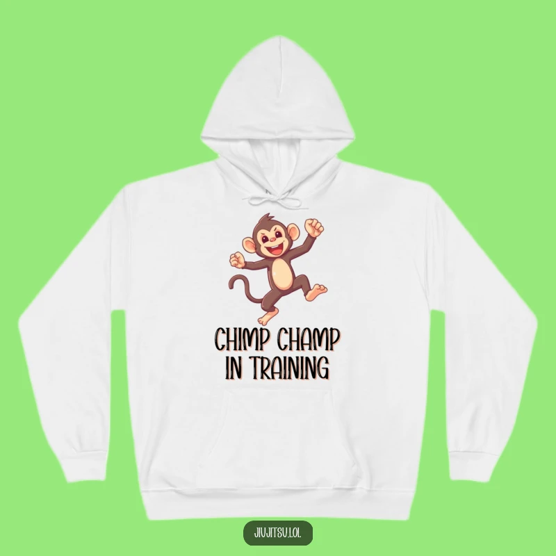 Funny Monkey Sparring Hoodie: Cozy Mischief, Perfect Warm Gag Gift!