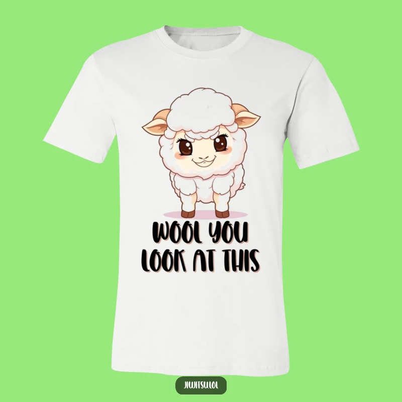 Funny Sheep Guard T-Shirt - Playful Protector's Humorous Tee